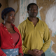 Rial (Wunmi Mosaku) and Bol (Ṣọpẹ́ Dìrísù) in their new home.